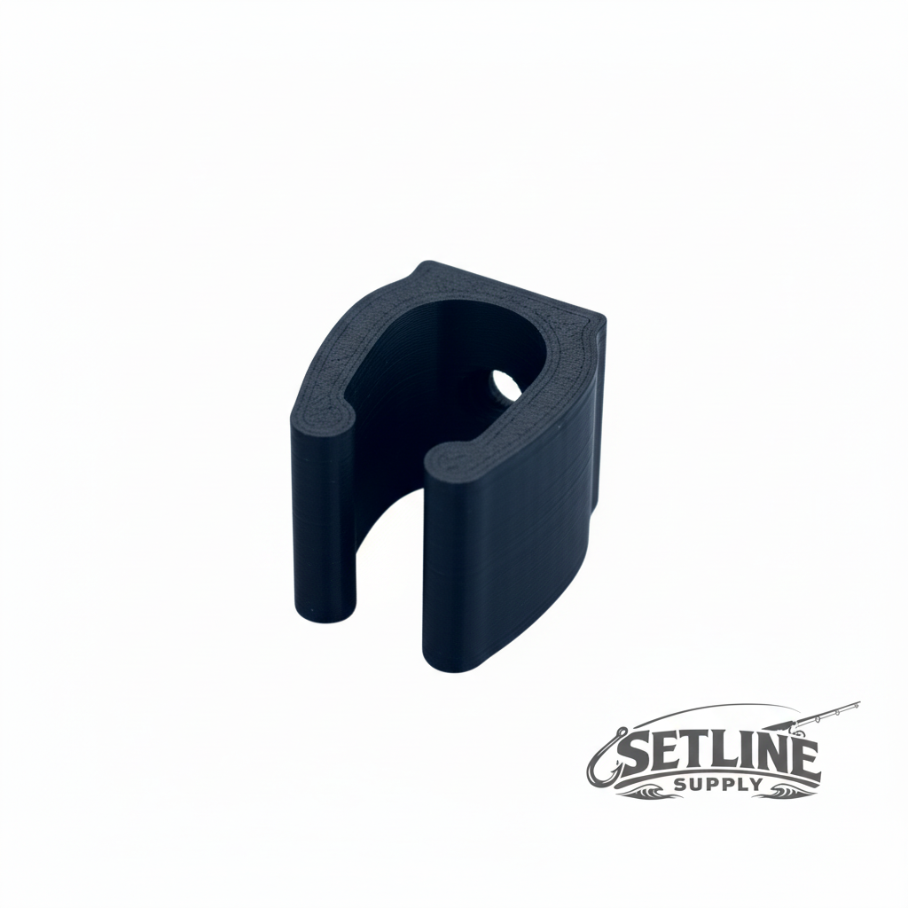 Vertical Rod Clip - Wall Mount